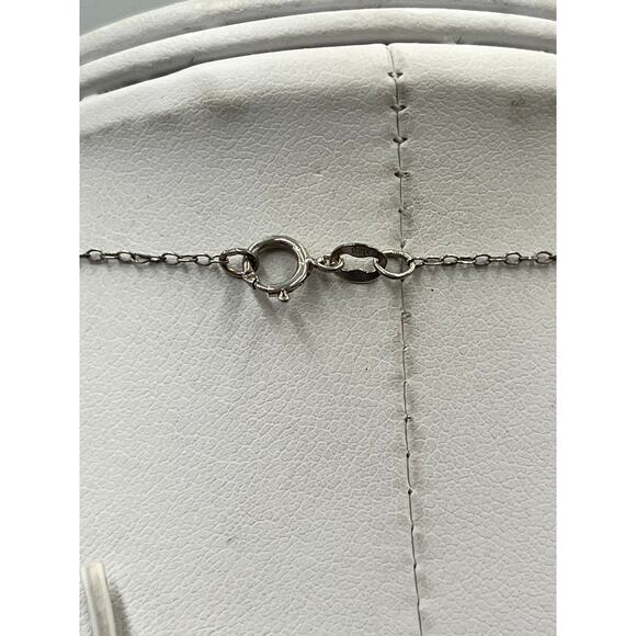 KIM Signed Sterling Wedding Necklace Lovers Embrace Infinity Pendant Adam Eve - Picture 11 of 16